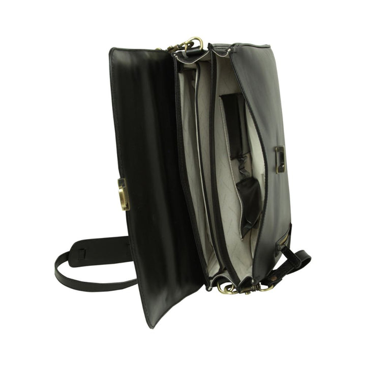 Beaumont Briefcase — Full-Grain Italian Leather