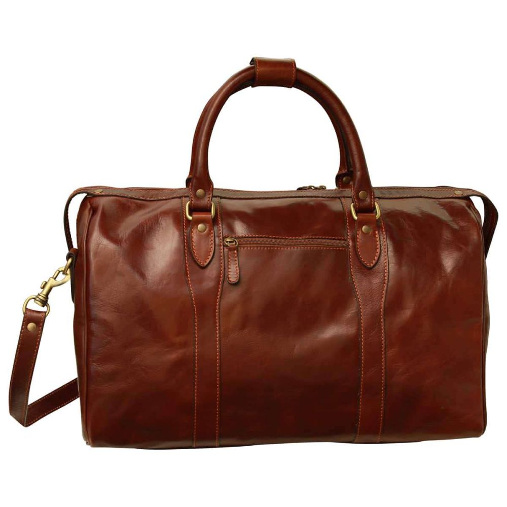 Portofino Travel Bag — Full-Grain Leather
