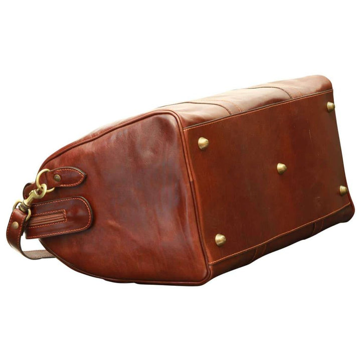 Portofino Travel Bag — Full-Grain Leather