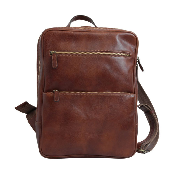 Vernay Atelier Voyageur Leather Backpack