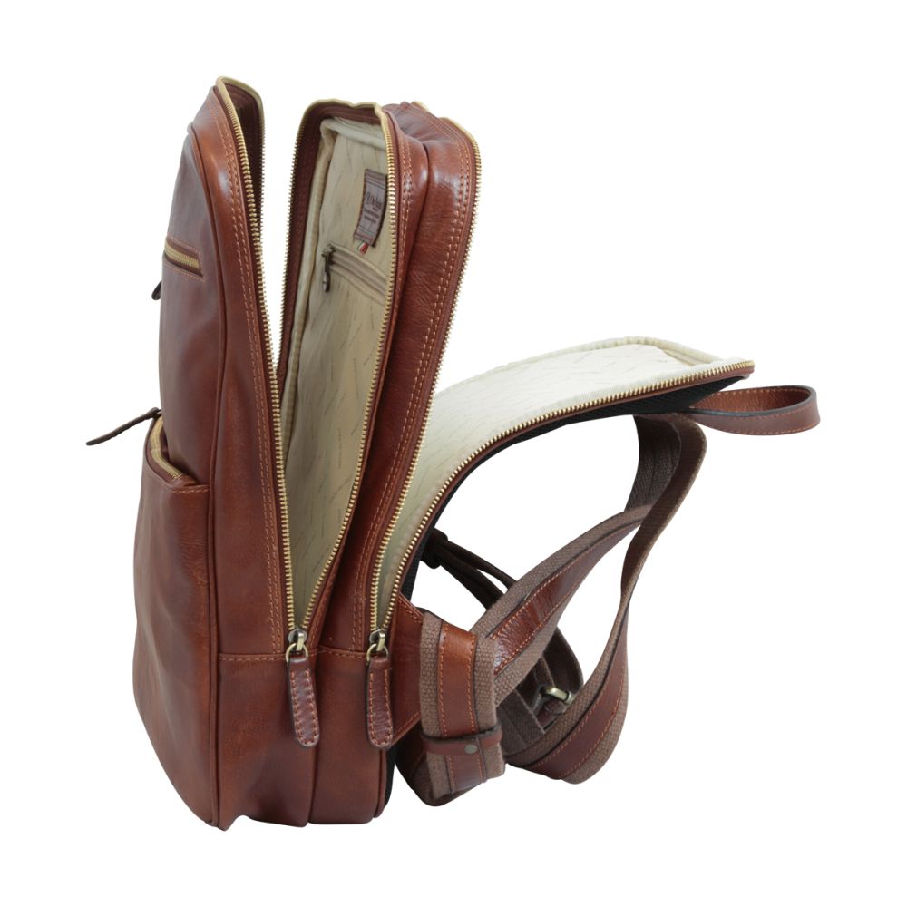 Vernay Atelier Voyageur Leather Backpack