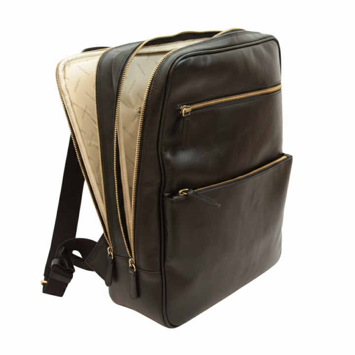 Vernay Atelier Voyageur Leather Backpack