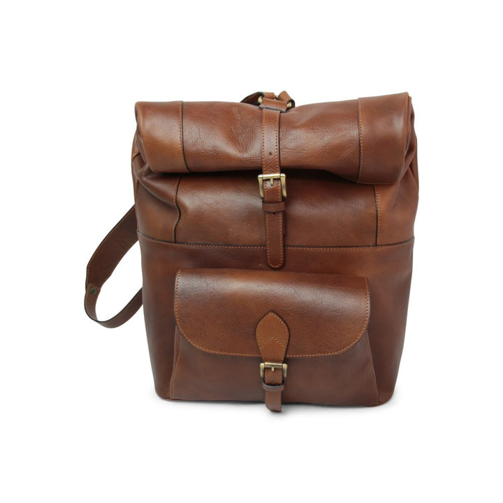 Vincent Leather Backpack — Full-Grain Italian Leather