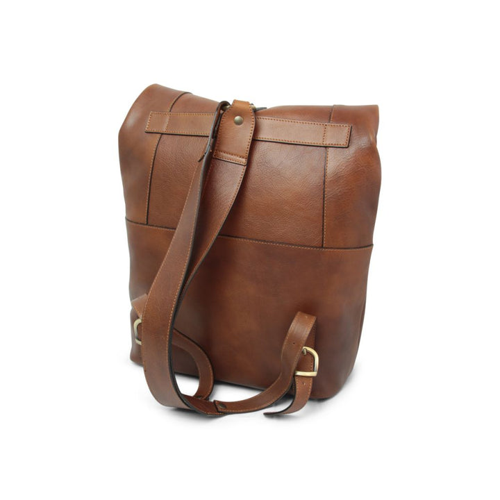 Vincent Leather Backpack — Full-Grain Italian Leather