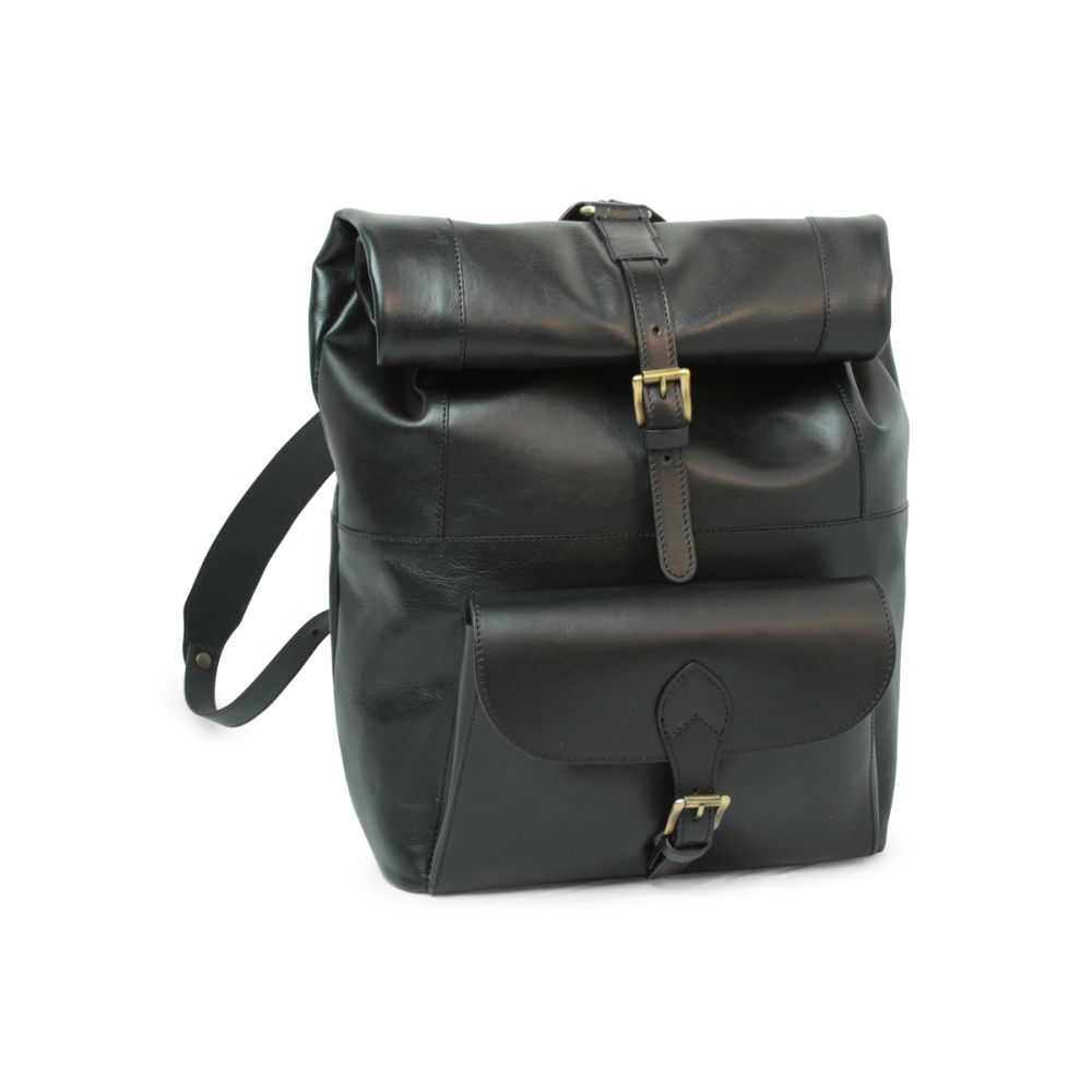Vincent Leather Backpack — Full-Grain Italian Leather