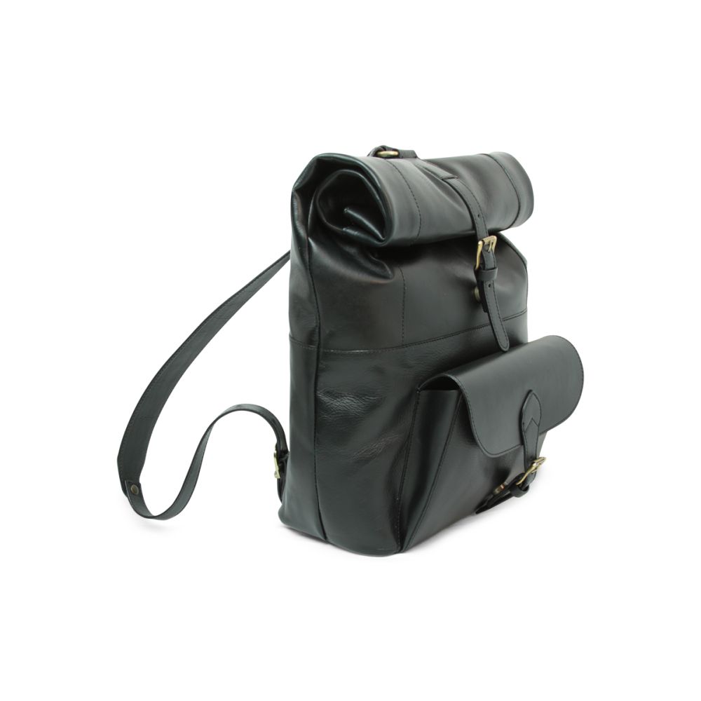 Vincent Leather Backpack — Full-Grain Italian Leather