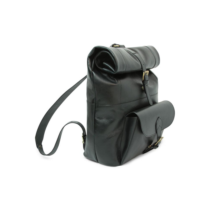 Vincent Leather Backpack — Full-Grain Italian Leather