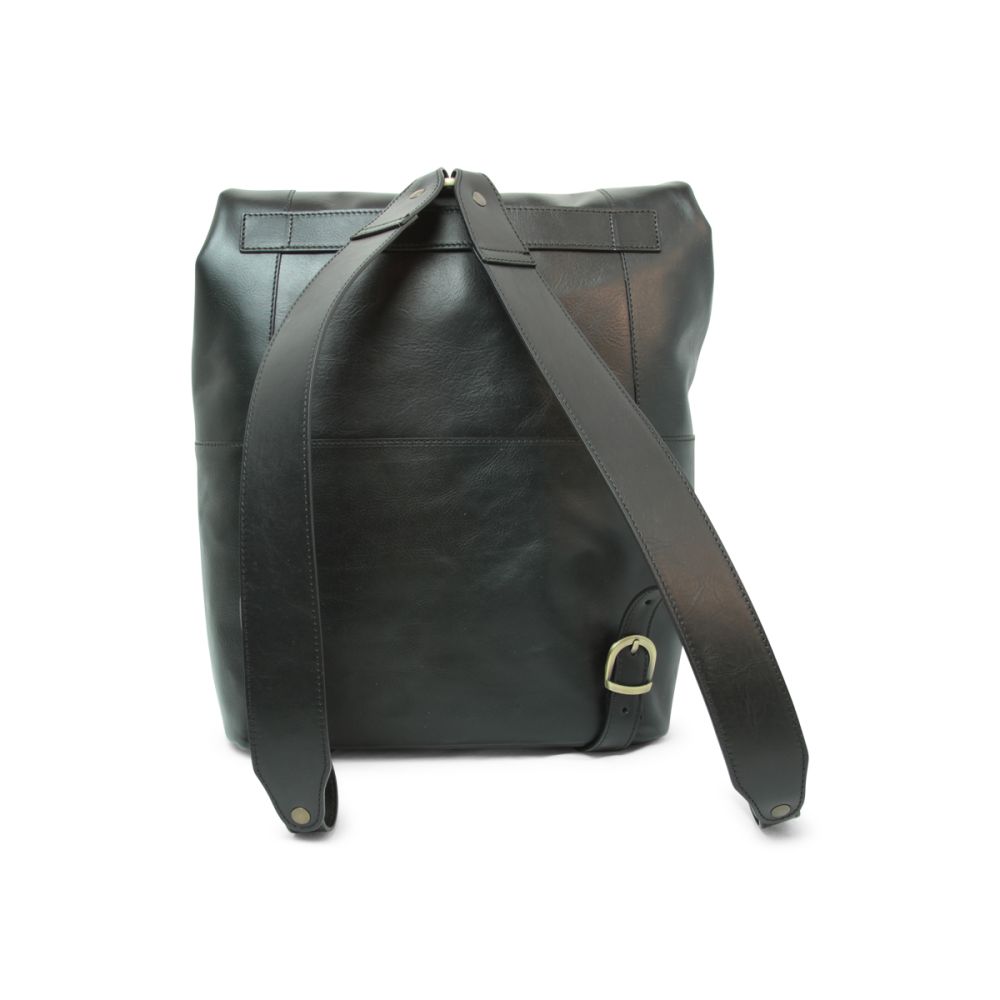 Vincent Leather Backpack — Full-Grain Italian Leather