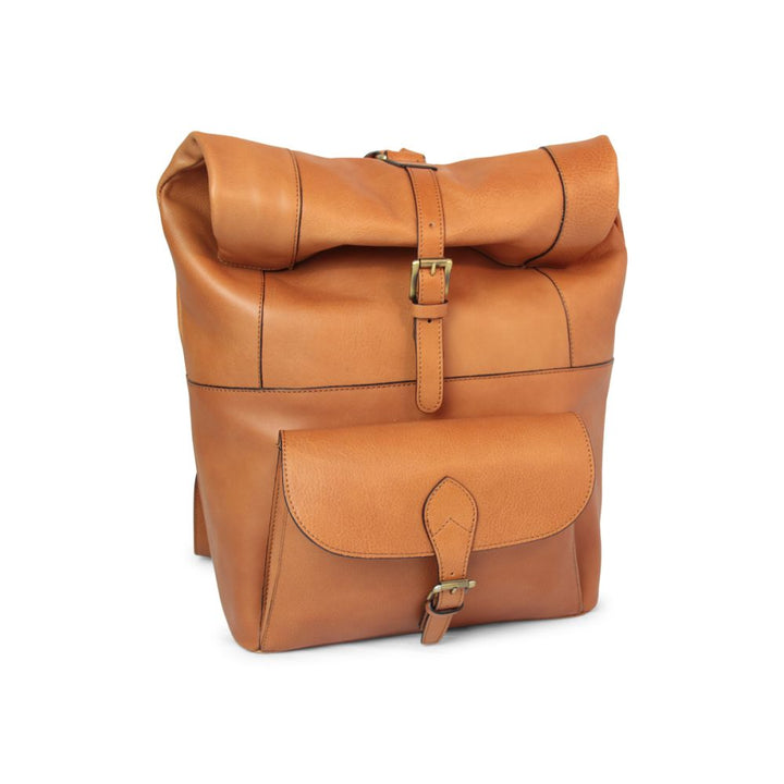Vincent Leather Backpack — Full-Grain Italian Leather