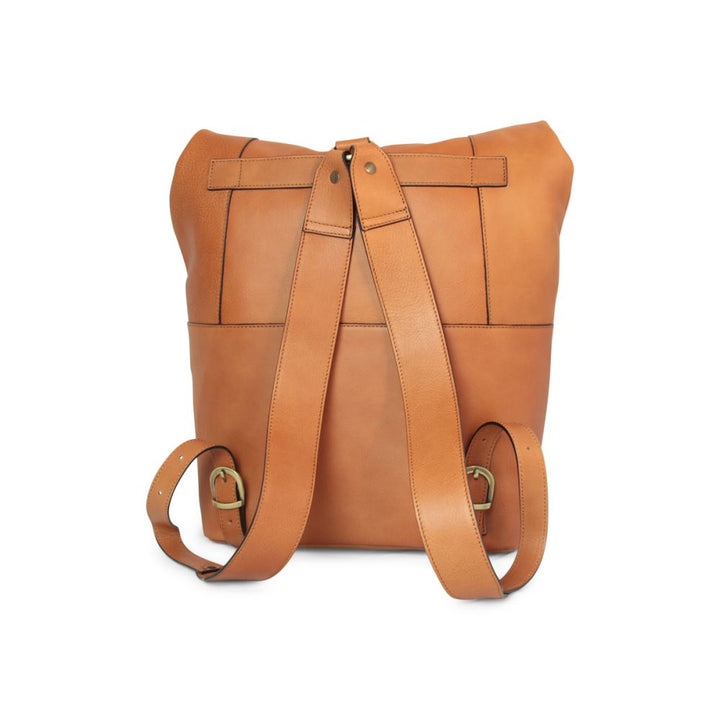 Vincent Leather Backpack — Full-Grain Italian Leather