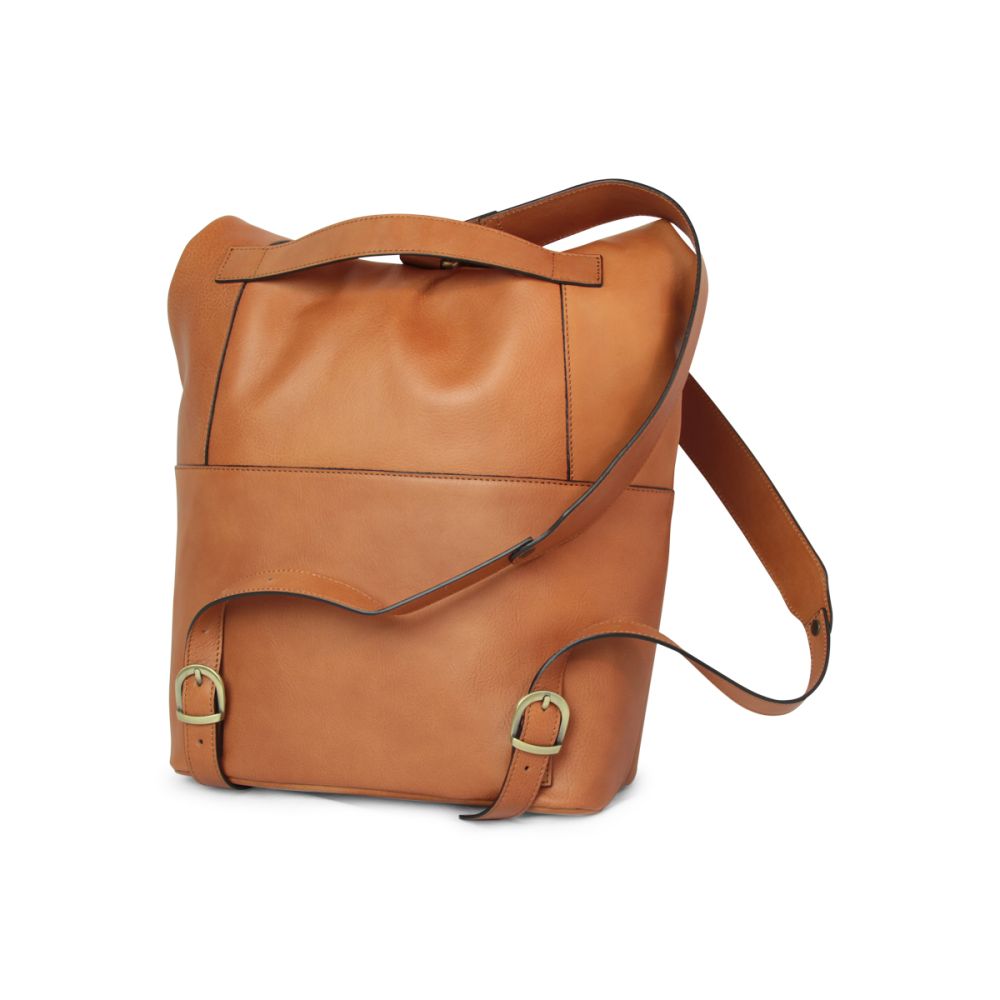 Vincent Leather Backpack — Full-Grain Italian Leather
