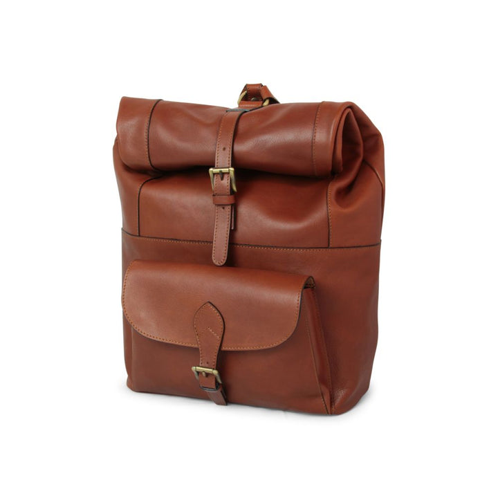 Vincent Leather Backpack — Full-Grain Italian Leather