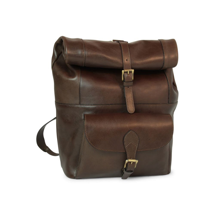 Vincent Leather Backpack — Full-Grain Italian Leather