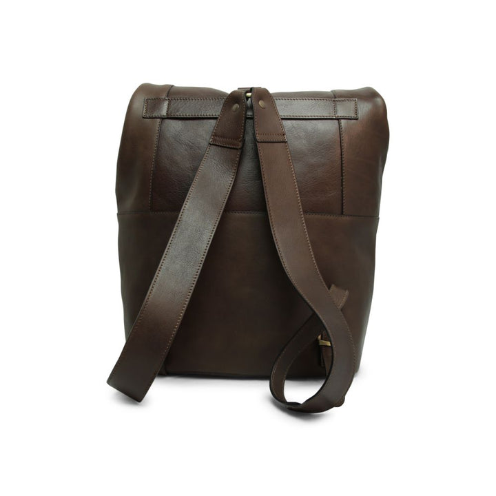 Vincent Leather Backpack — Full-Grain Italian Leather
