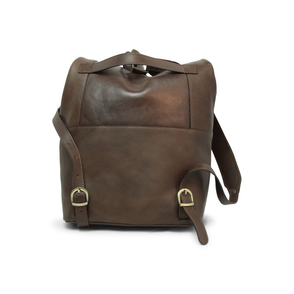 Vincent Leather Backpack — Full-Grain Italian Leather