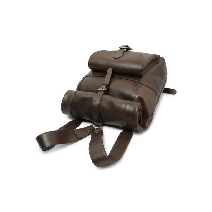 Vincent Leather Backpack — Full-Grain Italian Leather
