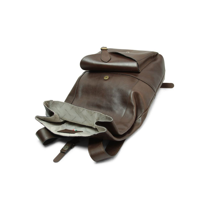Vincent Leather Backpack — Full-Grain Italian Leather