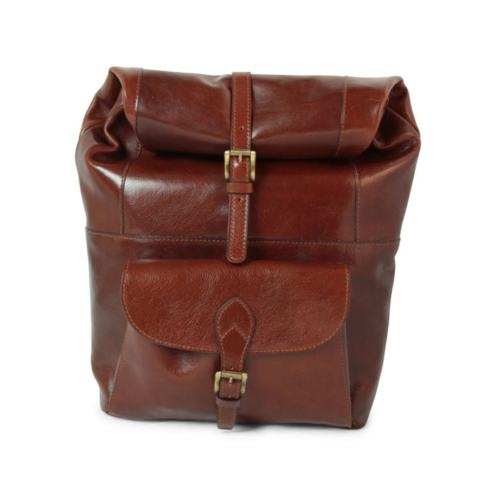 Vincent Leather Backpack — Full-Grain Italian Leather