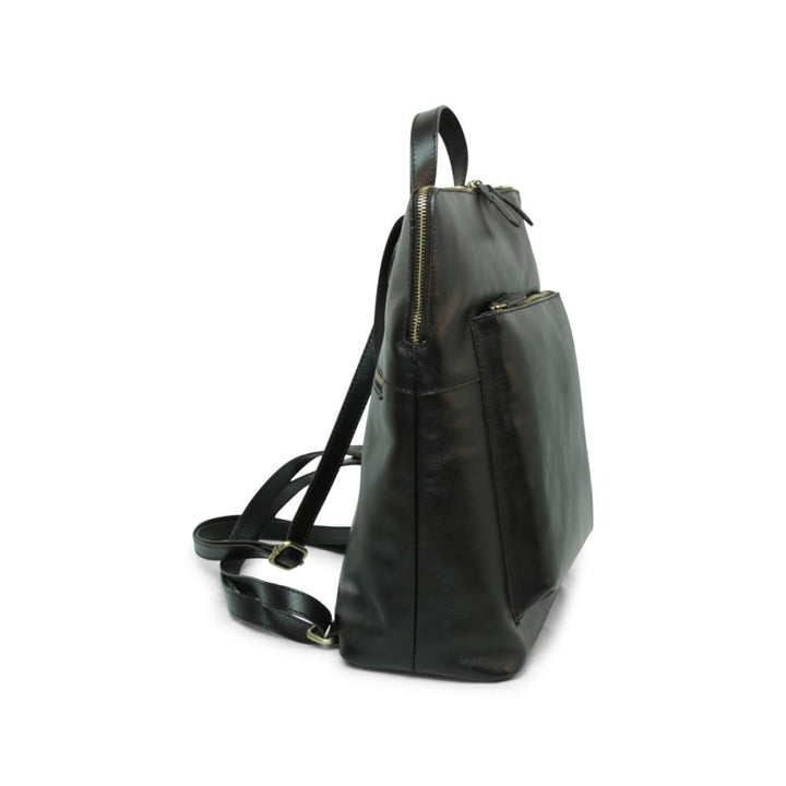 Castello Leather Backpack — Full-Grain Italian Leather