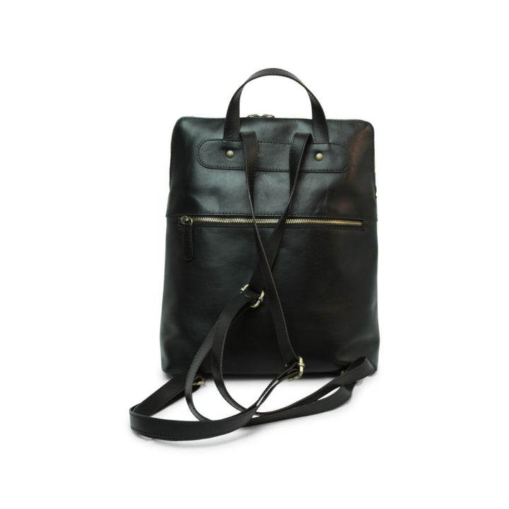 Castello Leather Backpack — Full-Grain Italian Leather