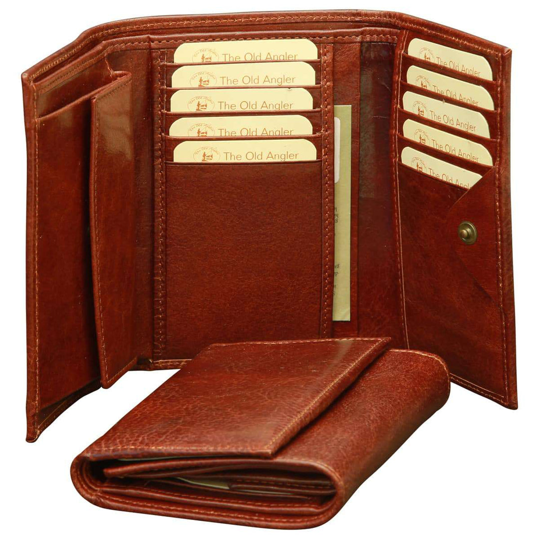 Éliane Trifold Wallet — Full-Grain Calfskin