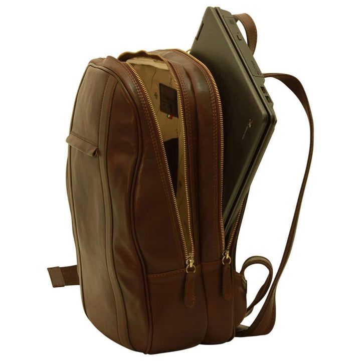 Fiorenza Soft Calfskin Laptop Backpack