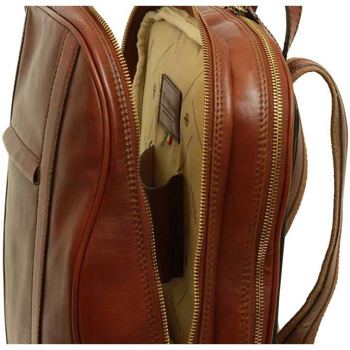 Fiorenza Soft Calfskin Laptop Backpack