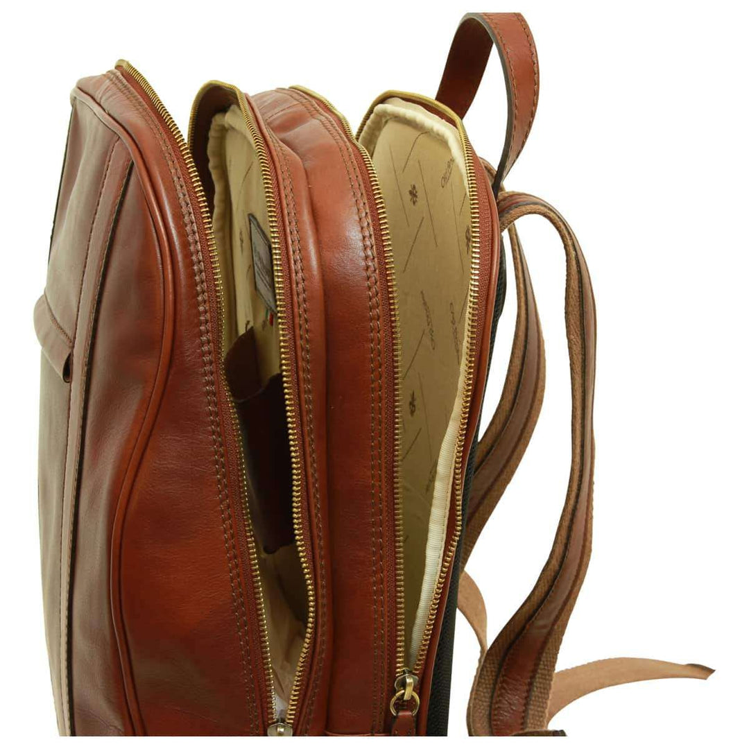 Fiorenza Soft Calfskin Laptop Backpack