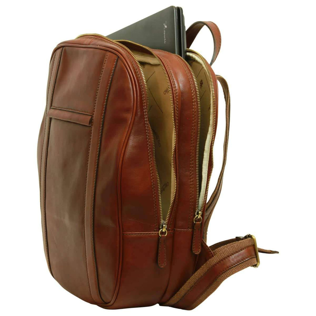 Fiorenza Soft Calfskin Laptop Backpack