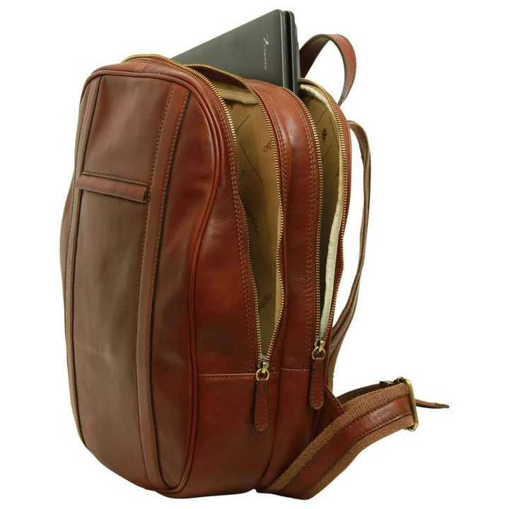 Fiorenza Soft Calfskin Laptop Backpack
